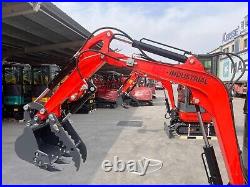 Hydraulic Mini Excavator Digger Kubota Diesel Engine with Air Conditioner&Cab