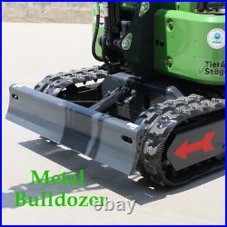 Hydraulic Mini Excavator + Quick Hitch + Grabber Digger B&S EPA Gasoline Engine