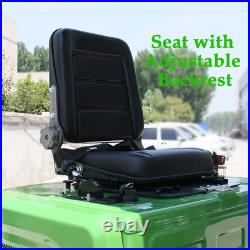 Hydraulic Mini Excavator + Quick Hitch + Grabber Digger B&S EPA Gasoline Engine