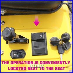 Hydraulic Thumb 2000lb Mini Excavator With Bucket Farm Crawler Gasoline EPA