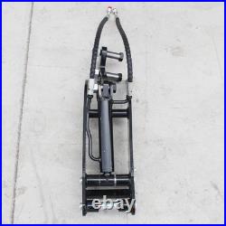 Hydraulic Thumb Bracket, L-Shaped 3-Hole Mounting Plate for Mini Excavators