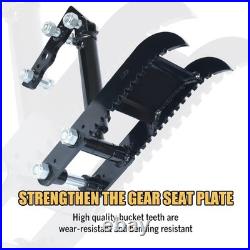 Hydraulic Thumb Clip Clamp Fit For 1-2T Mini Excavators Small Digger Attachments