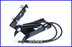 Hydraulic Thumb Clip Clamp Fit For 1-2T Mini Excavators Small Digger Attachments