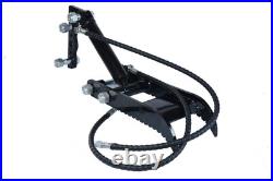 Hydraulic Thumb Clip Clamp Fit For 1-2T Mini Excavators Small Digger Attachments