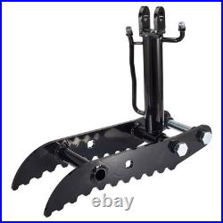 Hydraulic Thumb Clip Clamp For Mini Excavators Small Digger Attachment 3-Holes
