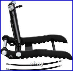 Hydraulic Thumb Clip Mini Excavator Digger Attachment With Hydraulic Hoses