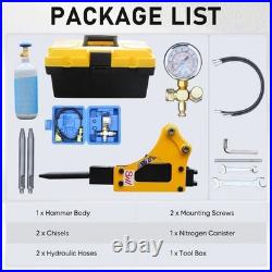 Hydraulic breakers suitable for 1-1.5 ton mini excavators 25mm diameter bolts Hydraulic breakers suitable for 1-1.5 ton mini excavators 25mm diameter bolts