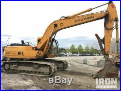 Hyundai-robex 210lc-3 hydraulic excavator