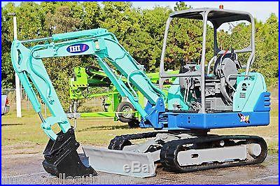 IHI 28N2 Mini Excavator, 6500 Lbs, Dig 8'3,2006,18 Bucket w/Quick Coupler