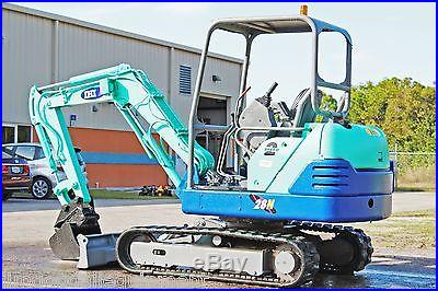 IHI 28N2 Mini Excavator, 6500 Lbs, Dig 8'3,2006,18 Bucket w/Quick Coupler