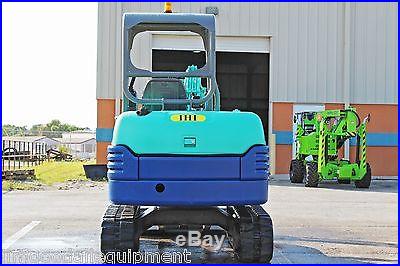 IHI 28N2 Mini Excavator, 6500 Lbs, Dig 8'3,2006,18 Bucket w/Quick Coupler