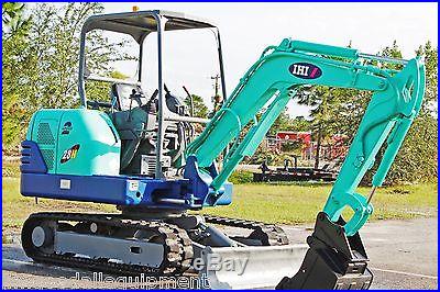 IHI 28N2 Mini Excavator, 6500 Lbs, Dig 8'3,2006,18 Bucket w/Quick Coupler