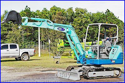 IHI 28N2 Mini Excavator, 6500 Lbs, Dig 8'3,2006,18 Bucket w/Quick Coupler