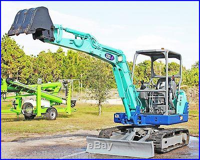 IHI 28N2 Mini Excavator, 6500 Lbs, Dig 8'3,2006,18 Bucket w/Quick Coupler