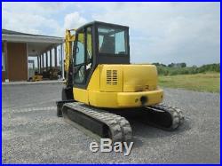 IHI 80NX3 Midi Excavator Tractor Dozer Used Cab AC Hydraulic Thumb Diesel