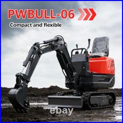 IL Pick Up 0.6T Mini Excavator 9.3HP New Tracked Digger Gas Engine USA Stock