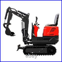 IL Pick Up 0.6T Mini Excavator 9.3HP New Tracked Digger Gas Engine USA Stock