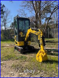 IN USA 15 HP Mini Excavator with CAB, 15HP, Rato Engine