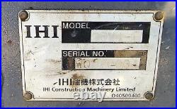 Ihi 25v4-f 8' 6100# Mini Excavator Tack Hoe