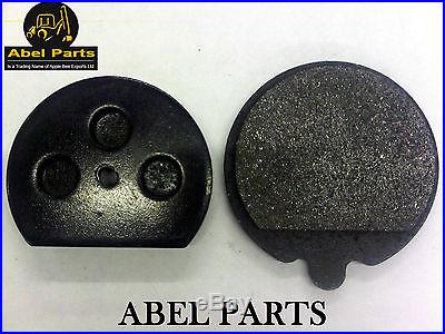 JCB PARTS 3CX HAND BRAKE PADS (ROUND) - (PART NO. 15/920103)