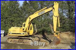 John Deere 120 Excavator with Thumb