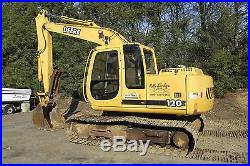 John Deere 120 Excavator with Thumb