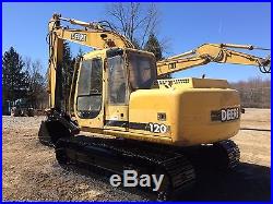 John Deere 120 Hydraulic Excavator Trackhoe Hyd. Thumb