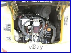 John Deere 27D Mini Excavator Used Yanmar Diesel Rubber Tracks Canopy Blade
