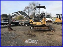 John Deere 35D Mini Excavator