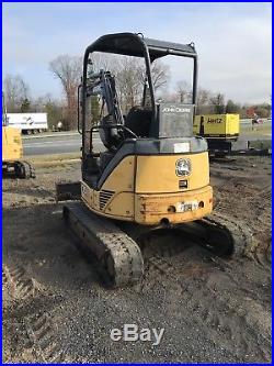 John Deere 35D Mini Excavator