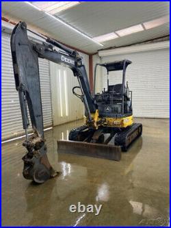 John Deere 35d Orops Mini Track Excavator