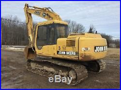 John Deere 490E hydraulic Excavator