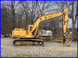 John Deere 590D Excavator 7400 hours, Clean VIDEO
