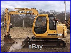 John Deere 80 Hydraulic Excavator Trackhoe