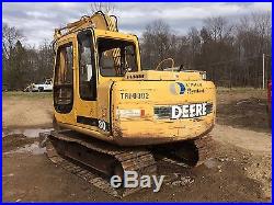 John Deere 80 Hydraulic Excavator Trackhoe