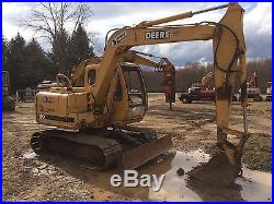 John Deere 80 Hydraulic Excavator Trackhoe