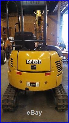 John Deere Mini Excavator 17ZTS Only 668 Hours. Must Sell Great little Machine