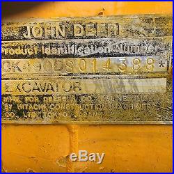 John deere 490D hydraulic excavator