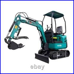 KH16R Mini Excavator 1.6Ton with hydraulic thumb Digger Crawler RATO Gas Engine