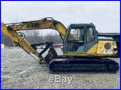 KOBELCO SK130LC EXCAVATOR with manual thumb No Reserve