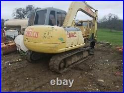 KOBELCO SK60 midi Excavator with thumb