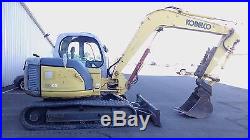 KOBELCO SK80CS EXCAVATOR LOW HOURS READY TO WORK IN PA! WE SHIP NATIONWIDE