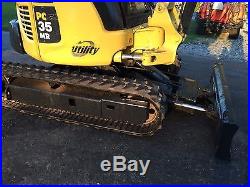 Komatsu Pc35 Mr Hydraulic Track Excavator Diesel Cab Backhoe Hoe Bob Cat