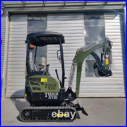 KUBOTA D902 Diesel 4,000 lbs TERROR XVIII Mini Hydraulic Excavator USA STOCK