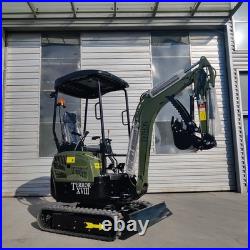 KUBOTA D902 Diesel 4,000 lbs TERROR XVIII Mini Hydraulic Excavator USA STOCK