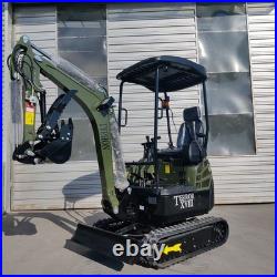KUBOTA D902 Diesel 4,000 lbs TERROR XVIII Mini Hydraulic Excavator USA STOCK