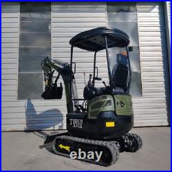 KUBOTA D902 Diesel 4,000 lbs TERROR XVIII Mini Hydraulic Excavator USA STOCK