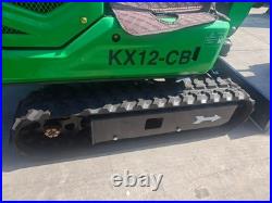 KX12-CDB 1 Ton Mini Excavator Retractable Tracks Digger B&S Gas Engine 13.5HP