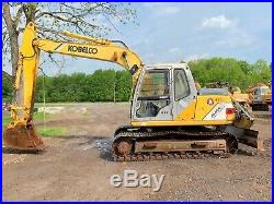 Kobelco SK115D Hydraulic Excavator with Blade