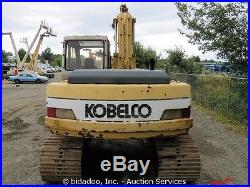 Kobelco SK120LC Mark IV Hydraulic Excavator with PSM Thumb Cummins Diesel 102HP